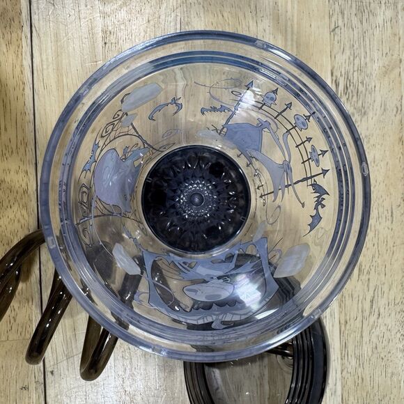 Disney Nightmare Before Christmas Cup Jack Zero Sally Dometop Light Up Straw GUC - Picture 6 of 12